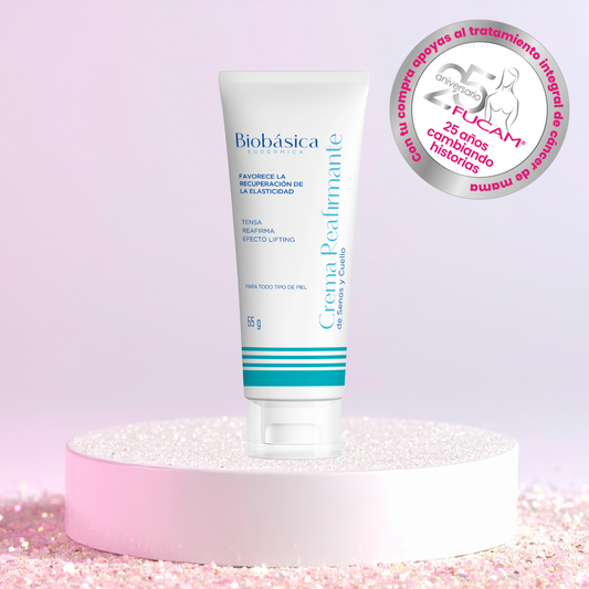 Crema reafirmante para cuello y escote