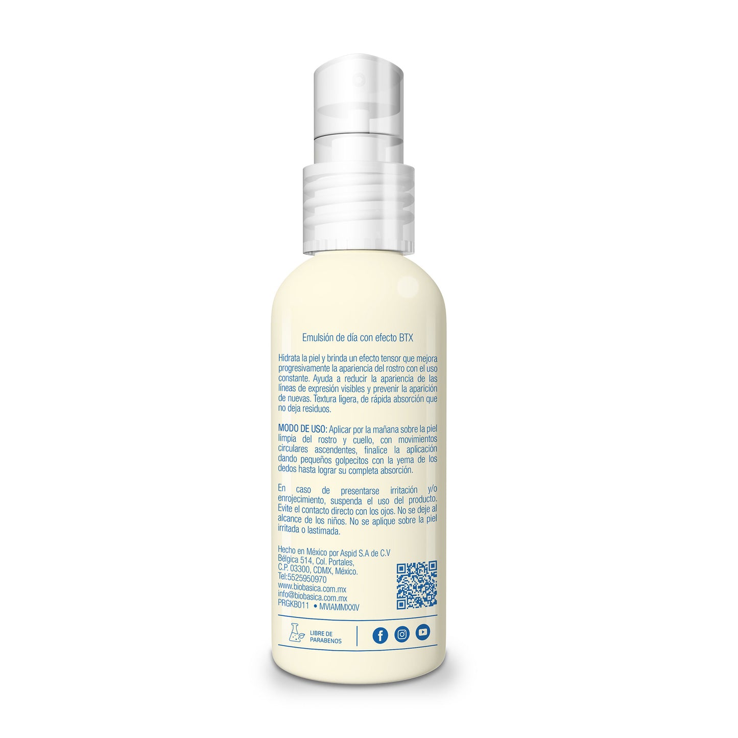 Emulsión de día con efecto BTX