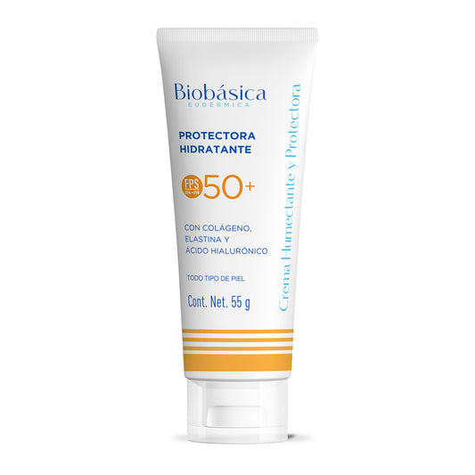 Crema humectante y protectora FPS 50+