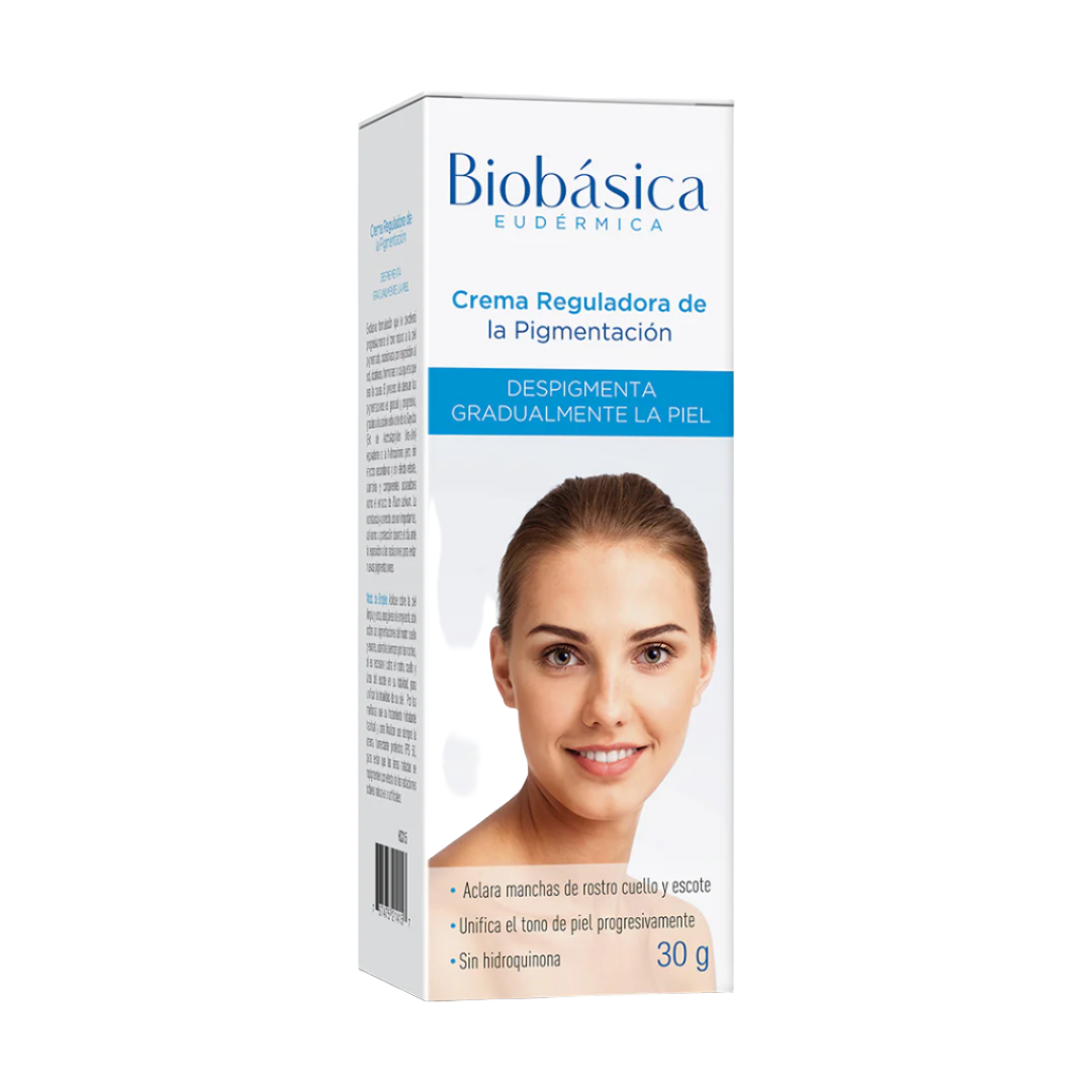Crema reguladora de la pigmentación