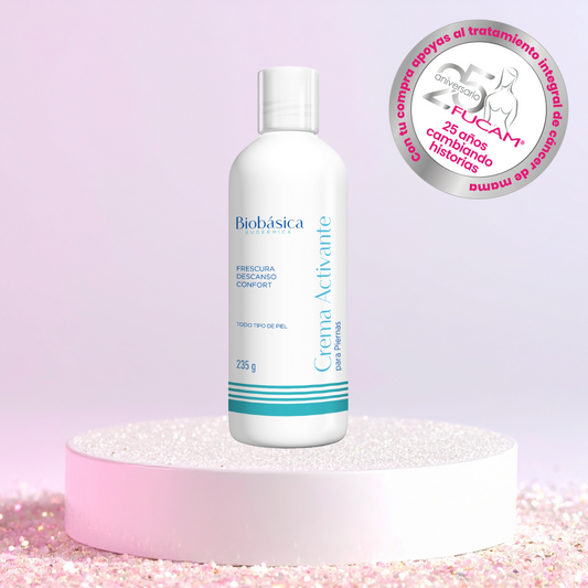 Crema activante para piernas